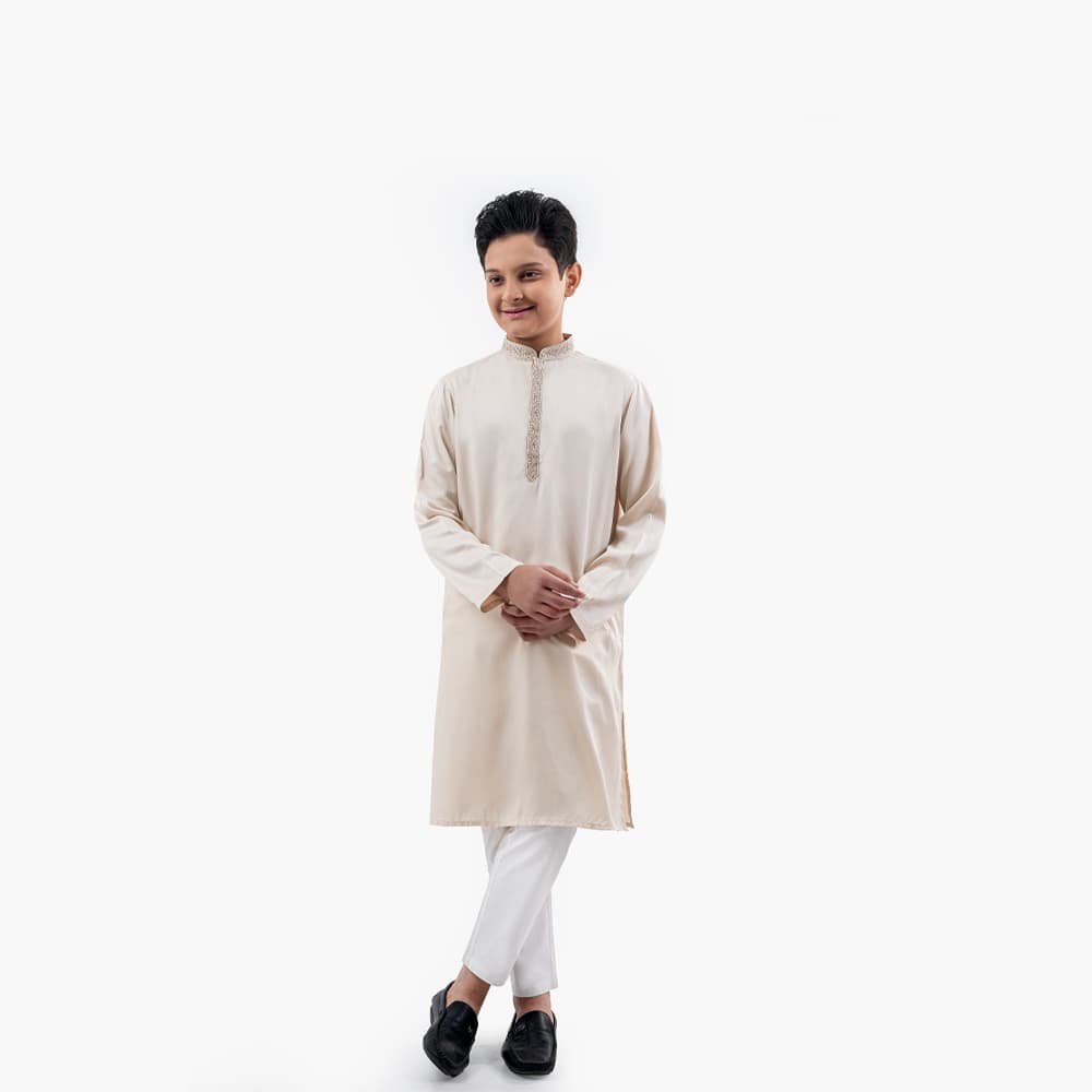 Boys Brown Color Panjabi - LubnanBD